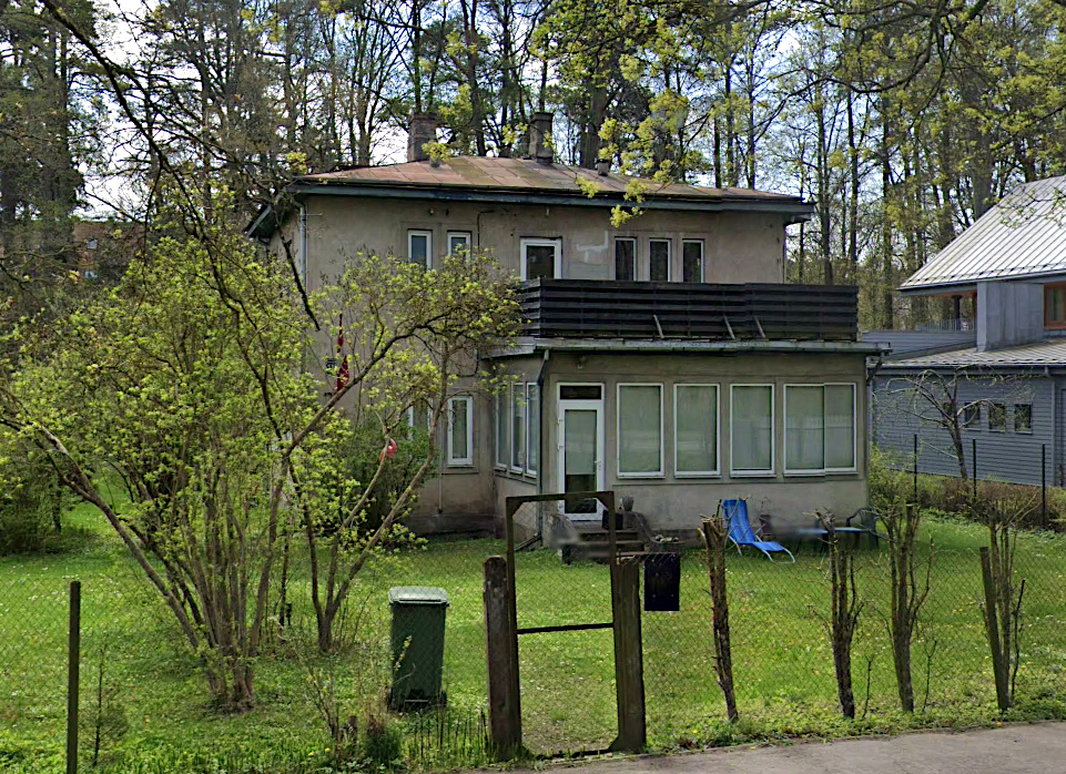 Māja, kur dzīvoja aktrise Austra Baldone